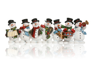 новый год, snowmen, рождество, new year, Christmas, снеговик, 